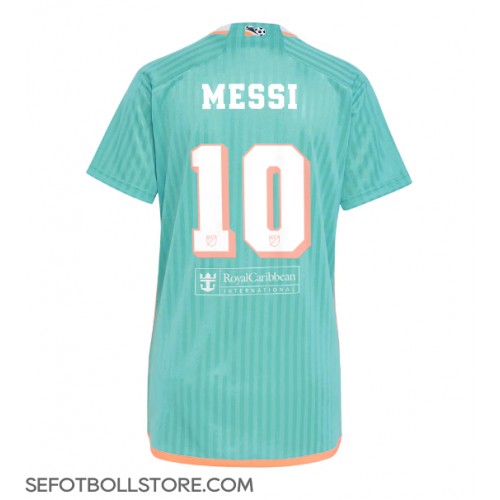 Inter Miami Lionel Messi #10 Replika Tredje Tröja Dam 2024-25 Kortärmad